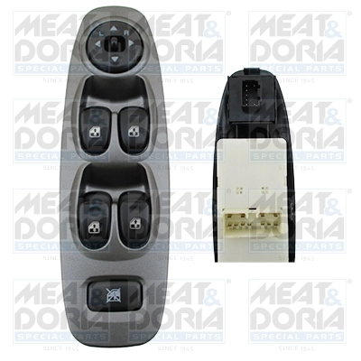 Switch, window regulator
